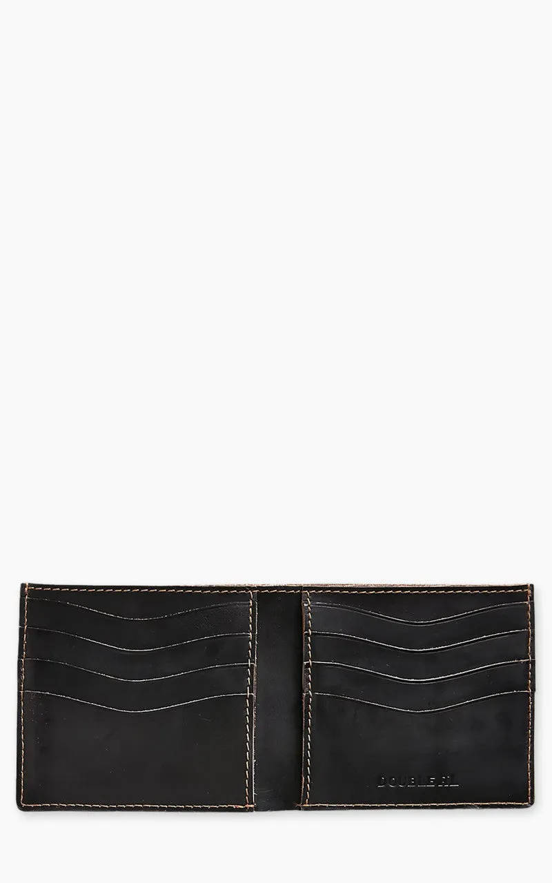 RRL Leather Billfold Wallet Black Over Brown sold by Cultizm product image thumbnail 3