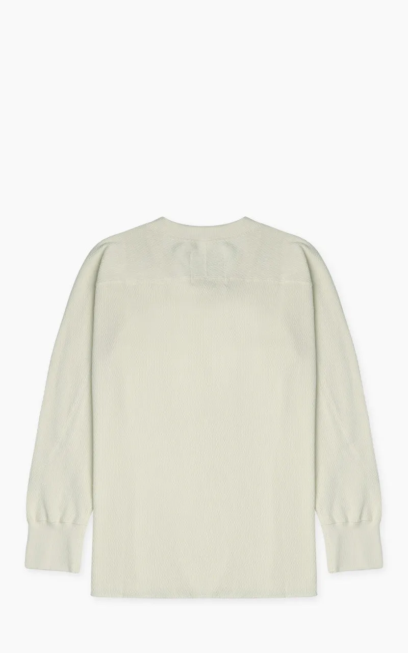 Houston Heavy Thermal L/S Henley Offwhite sold by Cultizm product image thumbnail 4