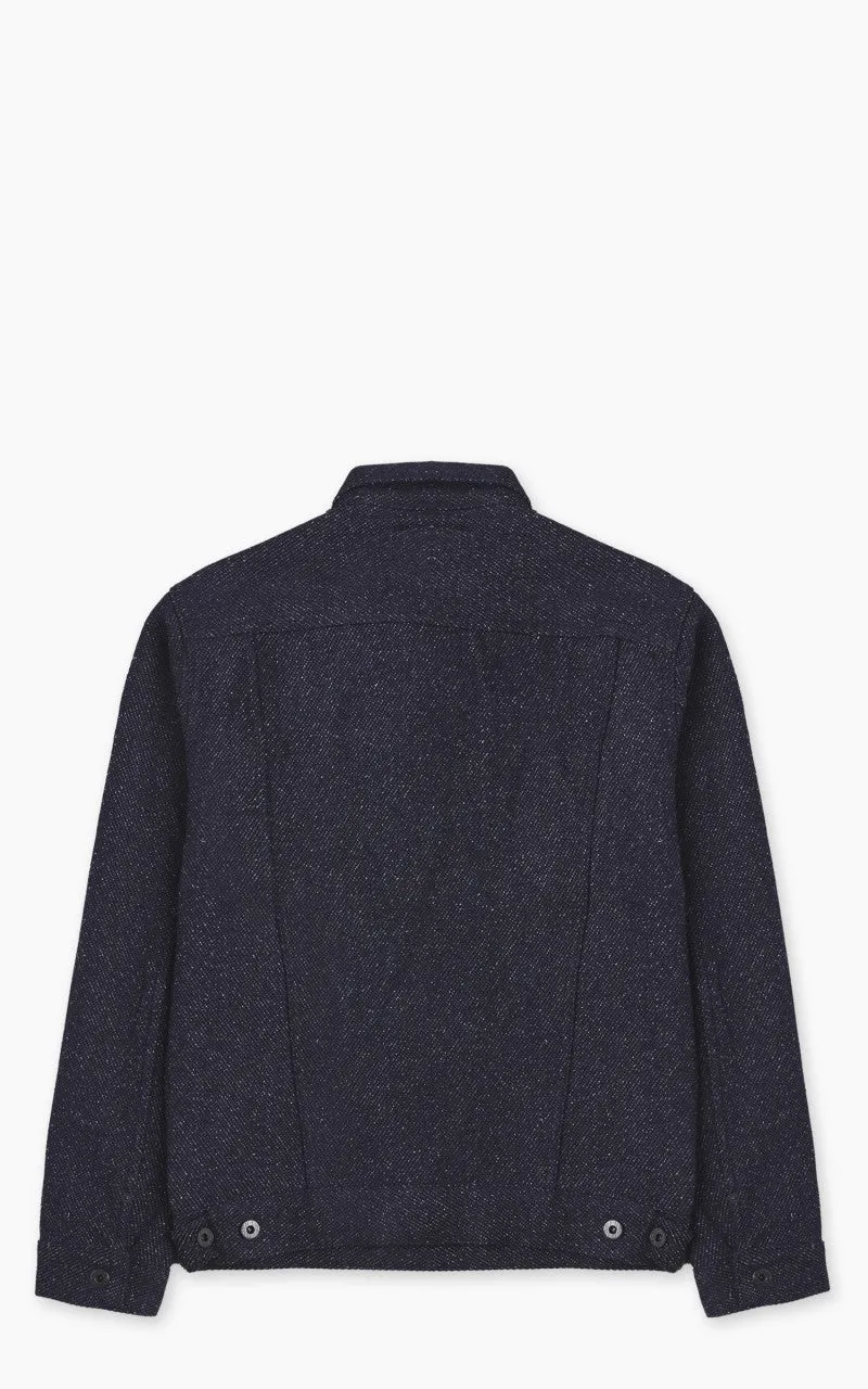 Japan Blue JBGJ1013 Type 2 Tweed Denim Jacket Dark Indigo 12oz sold by Cultizm product image thumbnail 3
