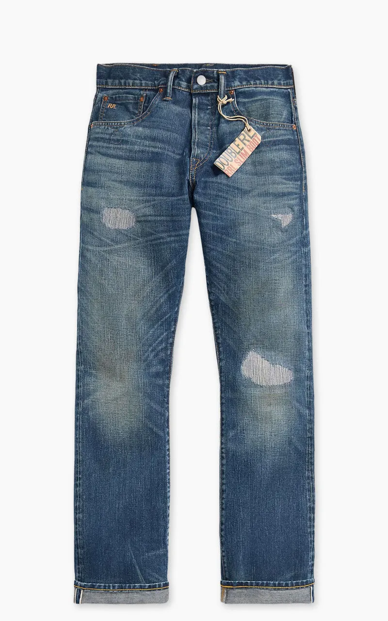 RRL Slim Boot Sutton Repaired Selvedge Jean Sutton Wash sold by Cultizm