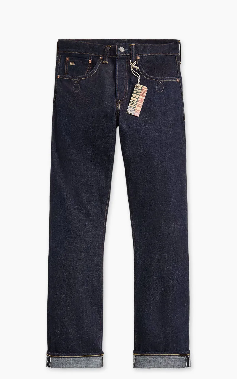RRL Slim Boot East-West Selvedge Jean Indigo Rinse sold by Cultizm