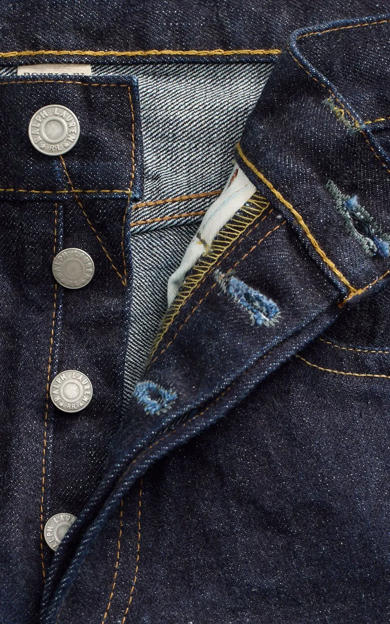 RRL Slim Boot East-West Selvedge Jean Indigo Rinse sold by Cultizm product image thumbnail 2