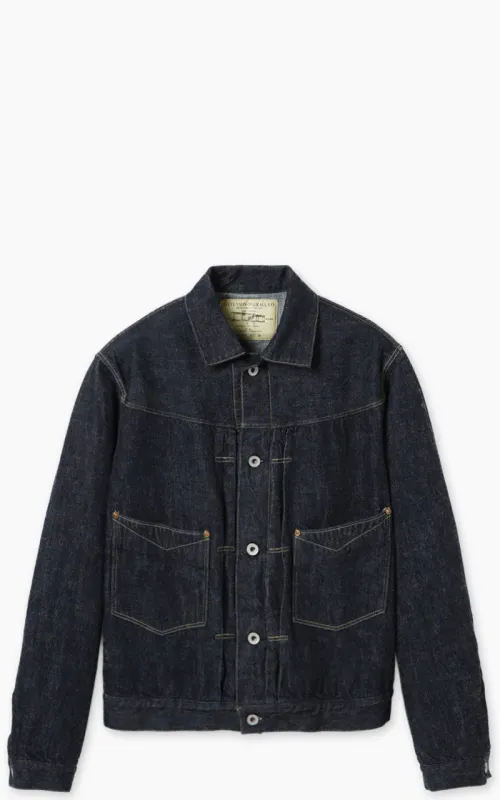 Stevenson Overall Co. Saddle Horn Type II Jacket One Wash Indigo sold by Cultizm