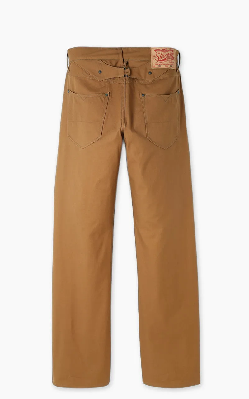 Stevenson Overall Co. Visalia Canvas Trouser Selvedge Brown sold by Cultizm product image thumbnail 3