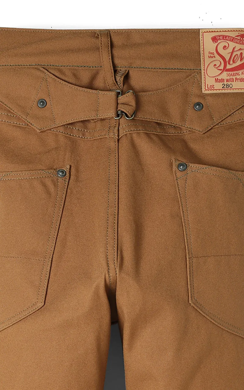 Stevenson Overall Co. Visalia Canvas Trouser Selvedge Brown sold by Cultizm product image thumbnail 5