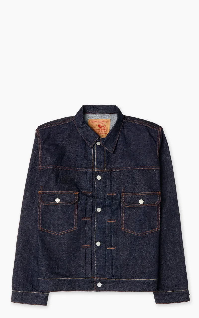 Pherrow's 407J-SW Type 2 Denim Jacket Indigo sold by Cultizm