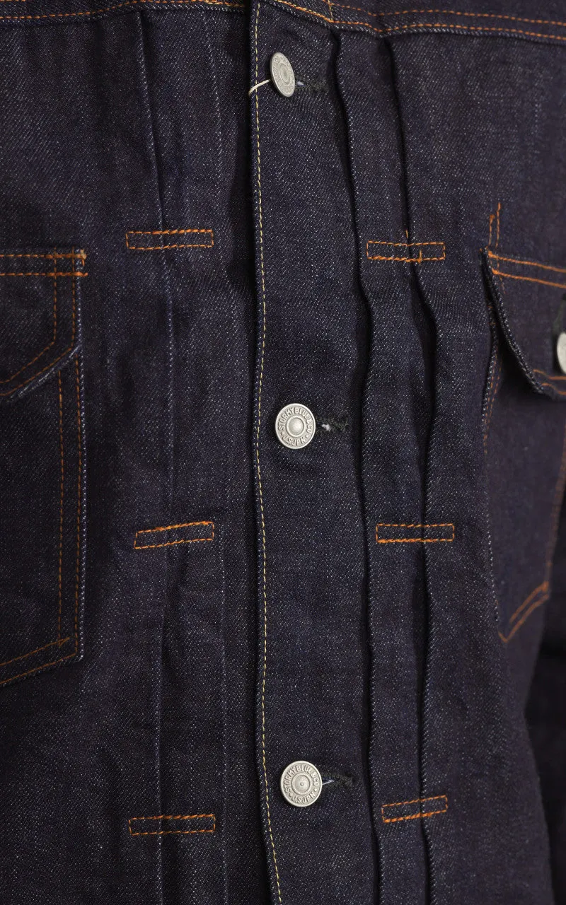 Pherrow's 407J-SW Type 2 Denim Jacket Indigo sold by Cultizm product image thumbnail 4