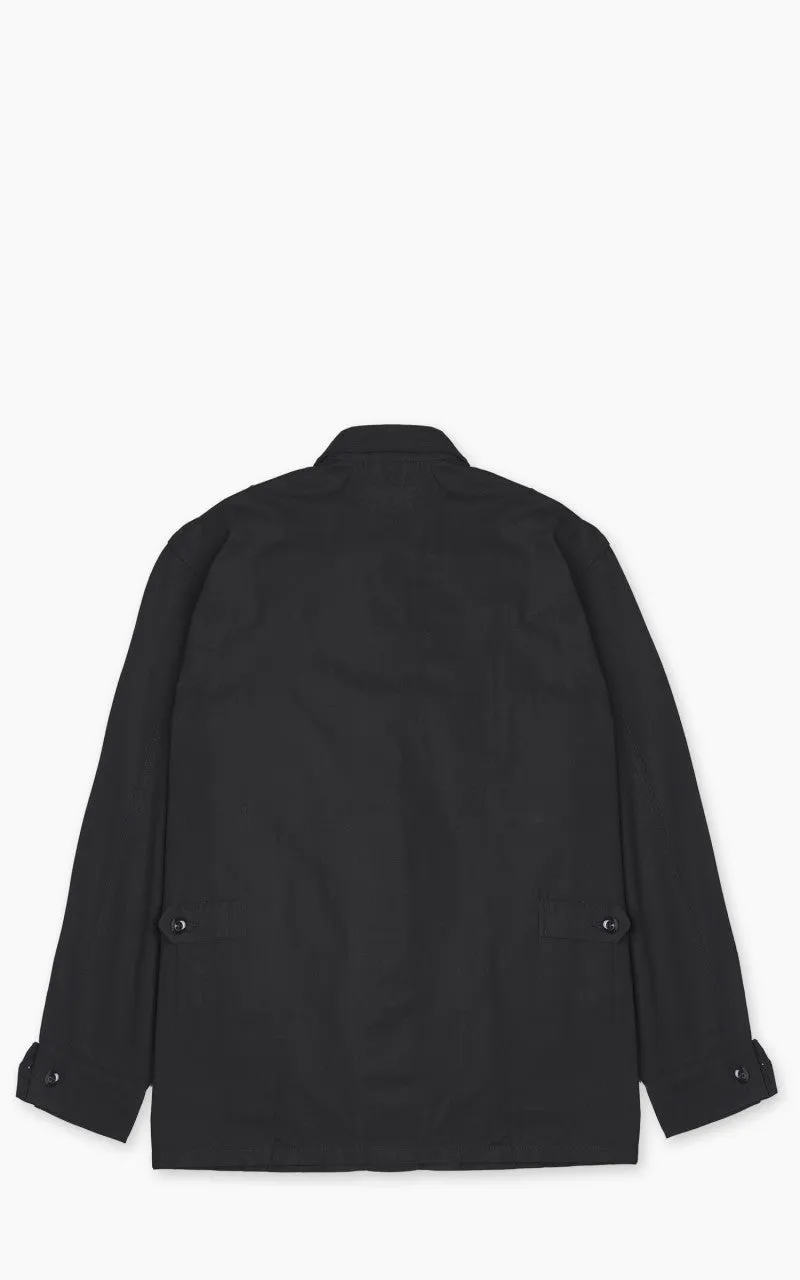 Houston Jungle Fatigue Jacket Cotton Poplin Black sold by Cultizm product image thumbnail 5