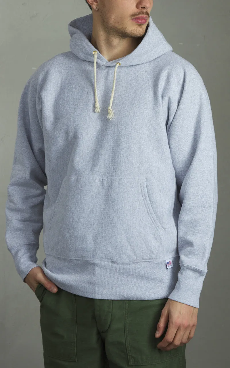 Houston U.S. Cotton R/V Hoodie Heather Grey sold by Cultizm product image thumbnail 2