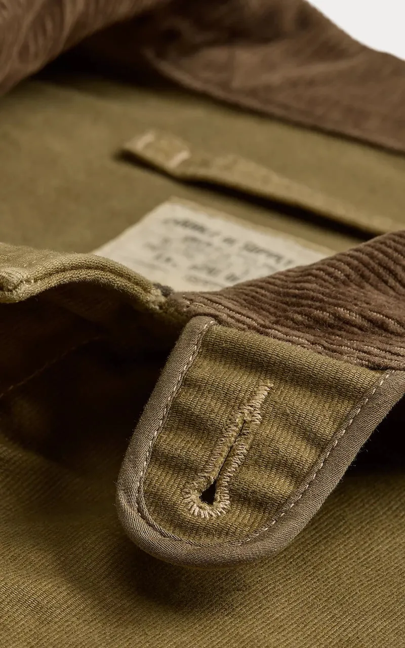 RRL Bower Deck Jacket Khaki Drab sold by Cultizm product image thumbnail 2