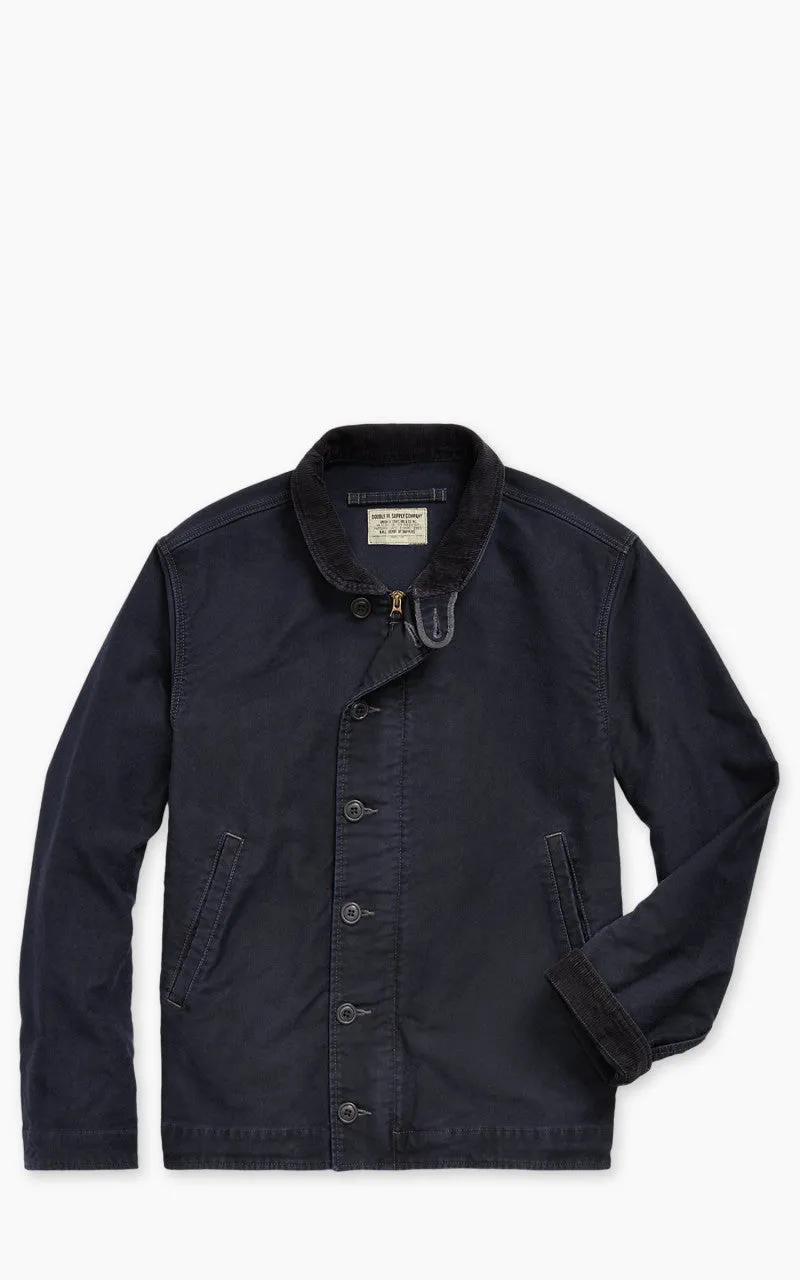 RRL Bower Deck Jacket Dark Navy sold by Cultizm