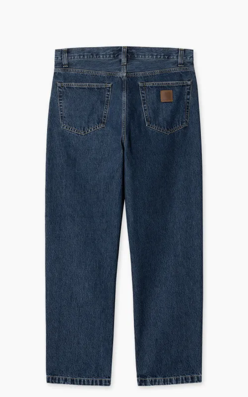 Carhartt WIP Aaron Pant Smith Denim Stone Washed Blue sold by Cultizm