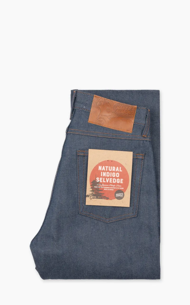 Naked & Famous Denim True Guy Natural Indigo Selvedge 12.5oz sold by Cultizm