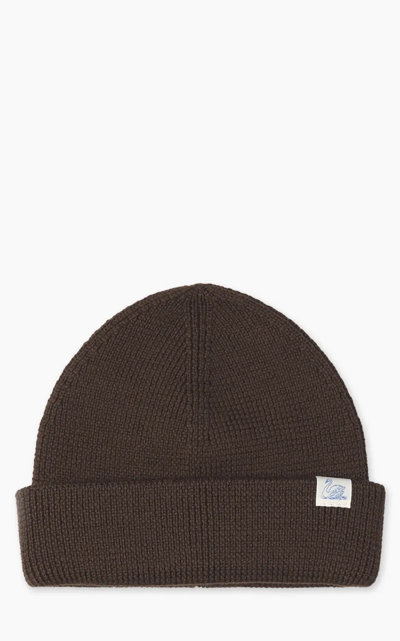 Merz b. Schwanen MWBN05 Merino Beanie Coffee sold by Cultizm