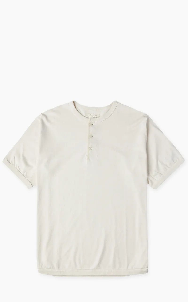 Fullcount 5222H-21 Flat Seam Heavyweight Henley T-Shirt Ecru sold by Cultizm