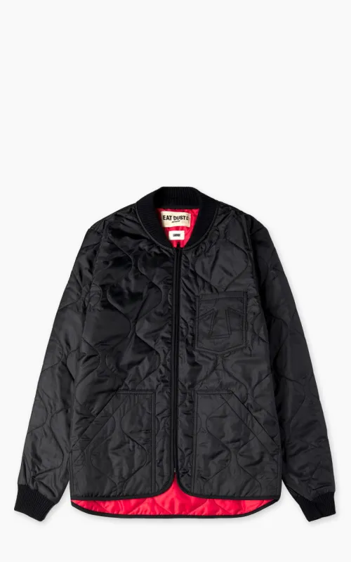 Eat Dust Type 2 Frostbite Quilted Nylon Jacket Black sold by Cultizm