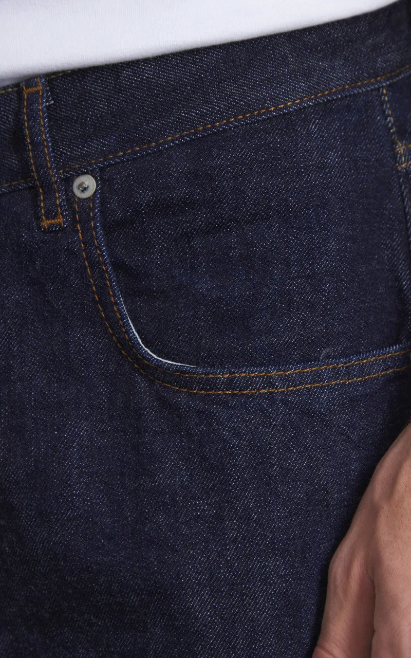 Eat Dust Fit 36 Loose Oversized Heavy Selvedge Denim Indigo Blue 14oz sold by Cultizm product image thumbnail 4