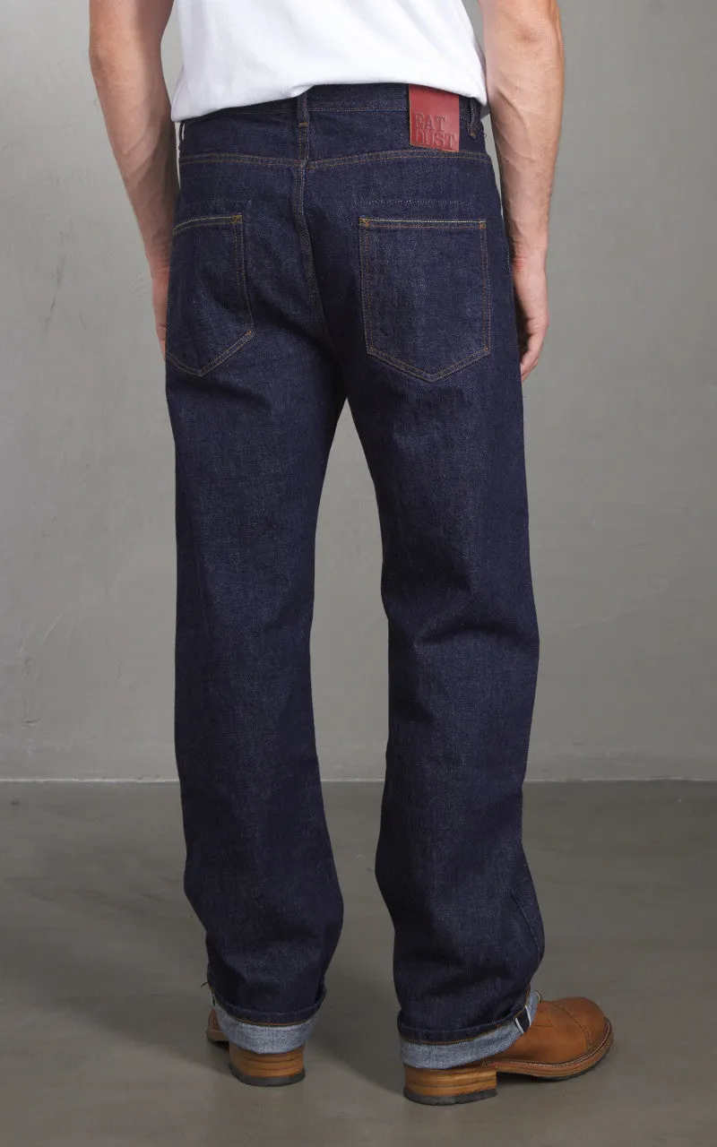 Eat Dust Fit 36 Loose Oversized Heavy Selvedge Denim Indigo Blue 14oz sold by Cultizm product image thumbnail 5