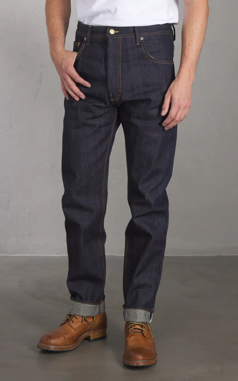 Eat Dust Fit 73 Loose Tapered Selvedge Denim Indigo Blue 13oz sold by Cultizm product image thumbnail 4