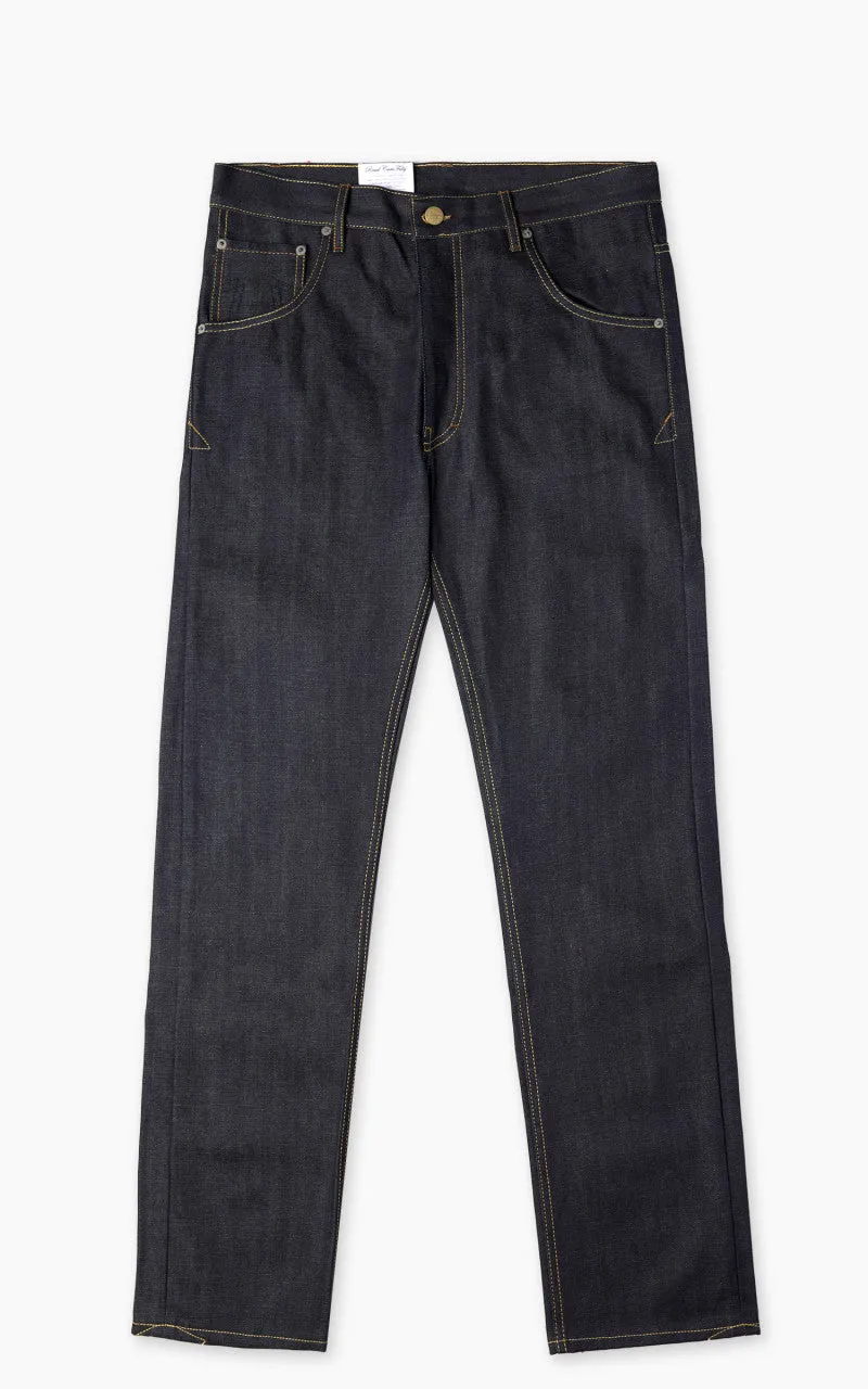 Eat Dust Fit 76 Regular Straight Selvedge Denim Indigo Blue 13oz sold by Cultizm