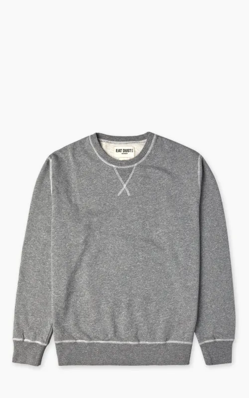 Eat Dust Skull Core Sweatshirt Grey Melange made by Eat Dust