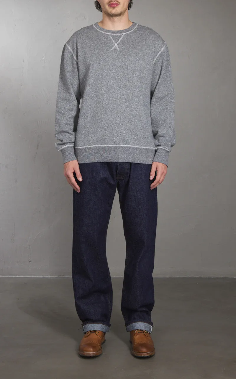 Eat Dust Skull Core Sweatshirt Grey Melange sold by Cultizm product image thumbnail 4