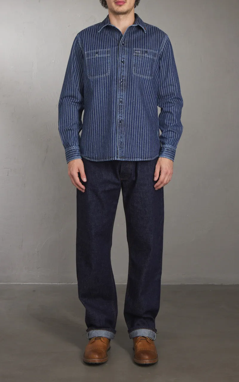 Tellason Utility Shirt Wabash Blue sold by Cultizm product image thumbnail 2