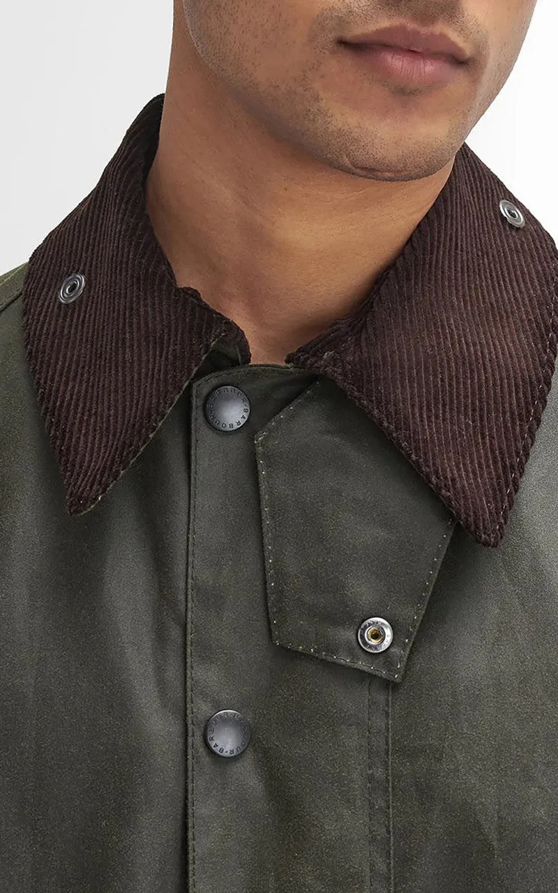 Barbour Beaufort Wax Jacket Archive Olive sold by Cultizm product image thumbnail 3