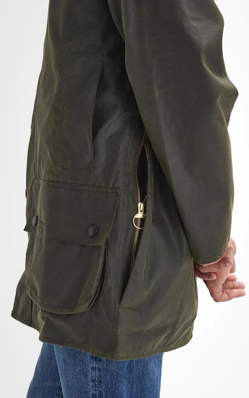 Barbour Beaufort Wax Jacket Archive Olive sold by Cultizm product image thumbnail 5