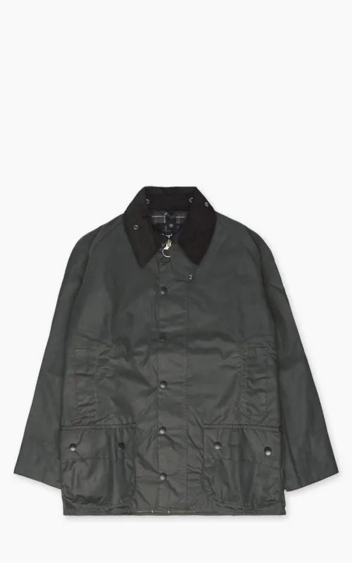 Barbour Beaufort Wax Jacket Archive Olive sold by Cultizm
