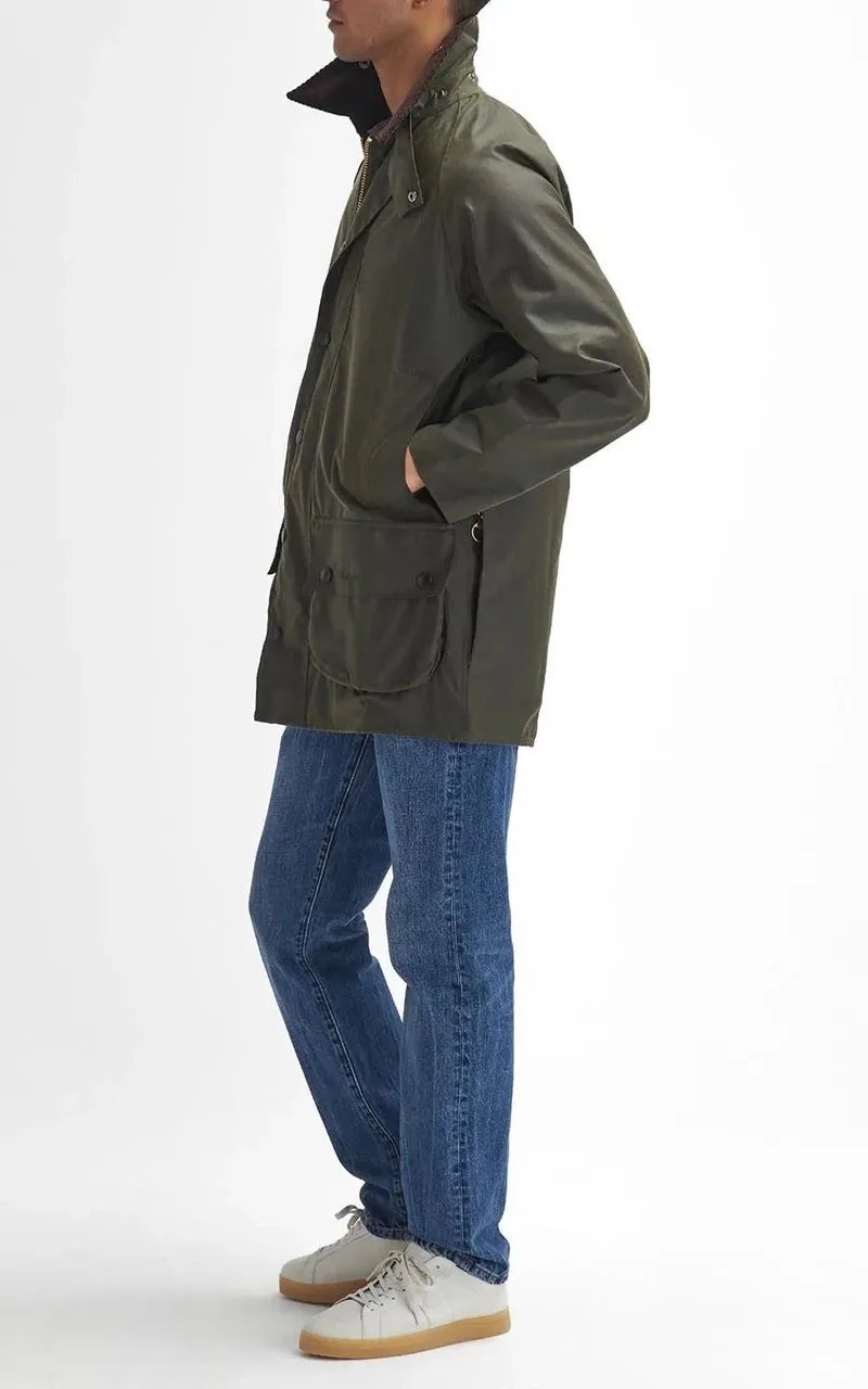 Barbour Beaufort Wax Jacket Archive Olive sold by Cultizm product image thumbnail 4
