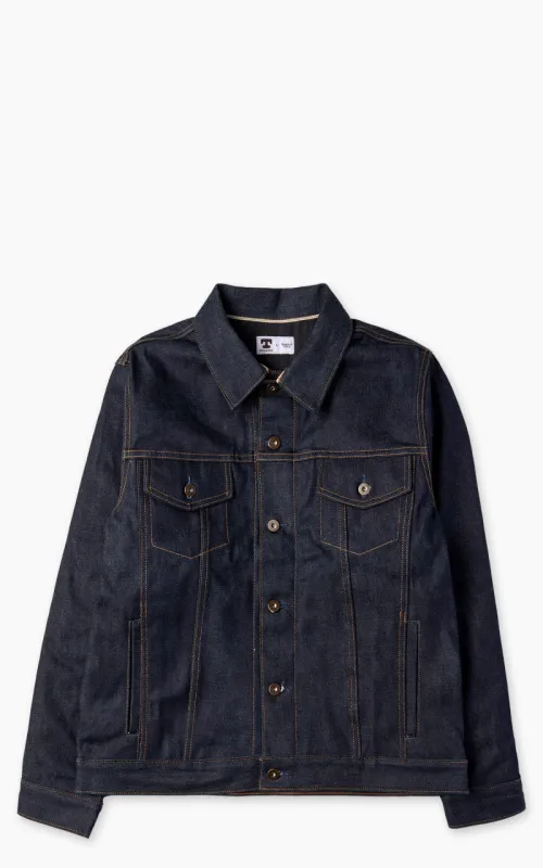 Tellason Jean Jacket Blanked Lined Selvedge Denim 16.5oz sold by Cultizm