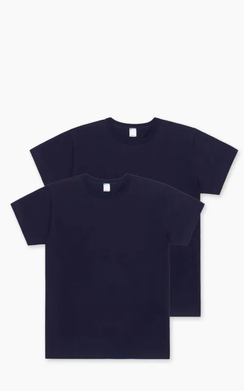 3sixteen Heavyweight T-Shirt 2 Pack Indigo sold by Cultizm