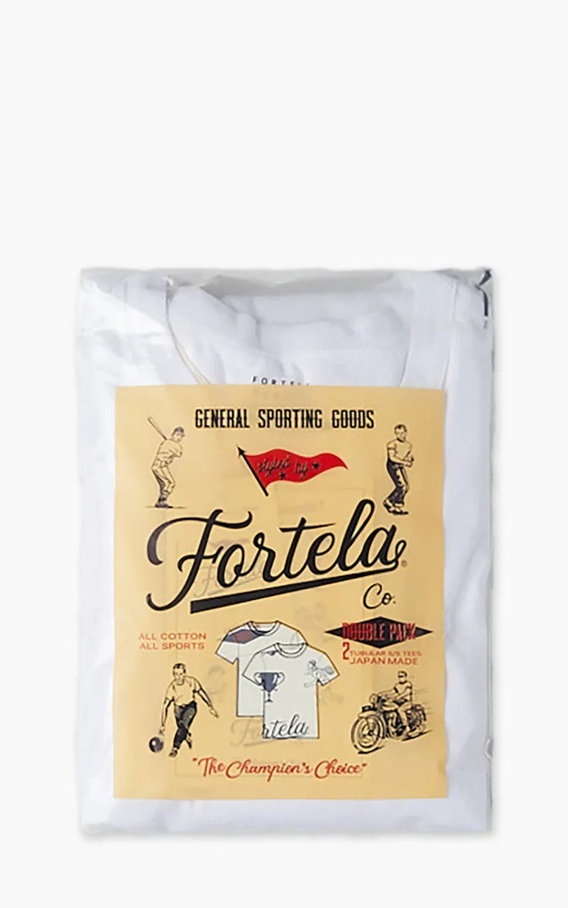 Fortela Made In Japan 2-Pack Tee White sold by Cultizm product image thumbnail 3