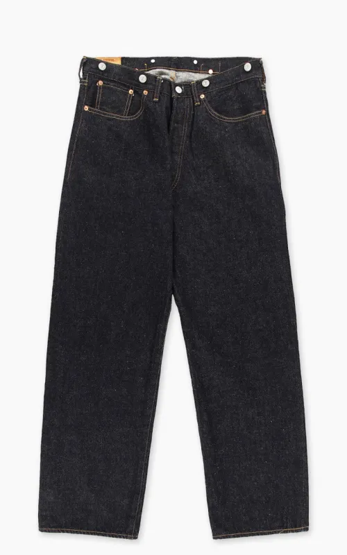 Kaptain Sunshine 1930 Straight Denim Pants One Wash Indigo sold by Cultizm
