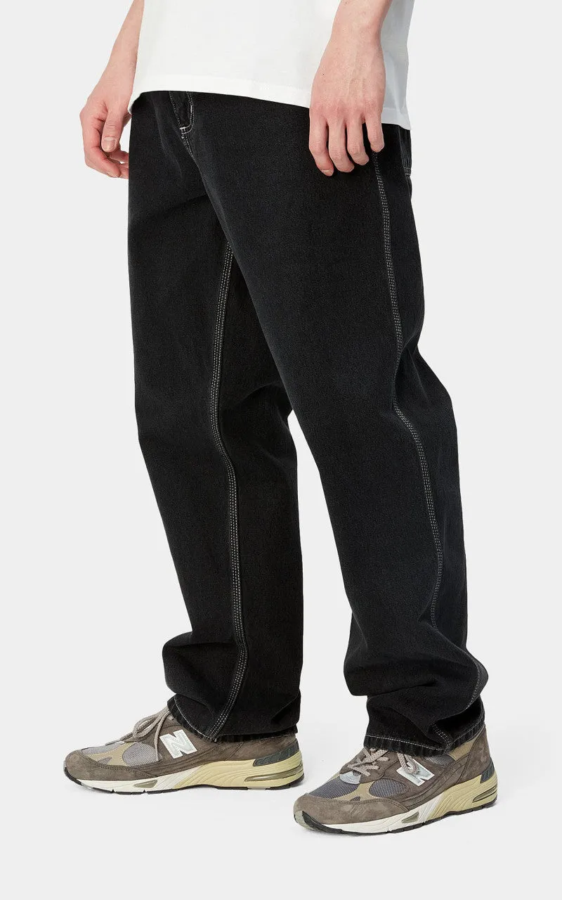 Carhartt WIP Simple Pant Norco Denim Heavy Stone Wash Black sold by Cultizm product image thumbnail 5
