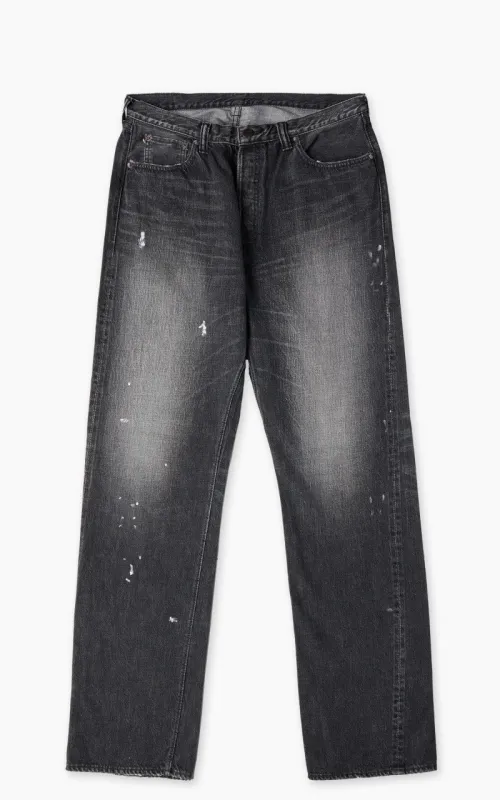 Fullcount 0105BKHW Wide Selvedge Denim Dartford Black sold by Cultizm