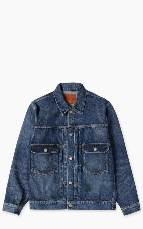 Fullcount 2050-2102 Type 2 Selvedge Denim Jacket Fear Of The Dark sold by Cultizm