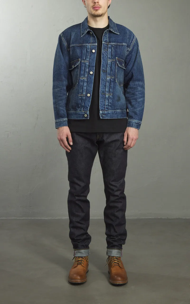 Fullcount 2050-2102 Type 2 Selvedge Denim Jacket Fear Of The Dark sold by Cultizm product image thumbnail 3