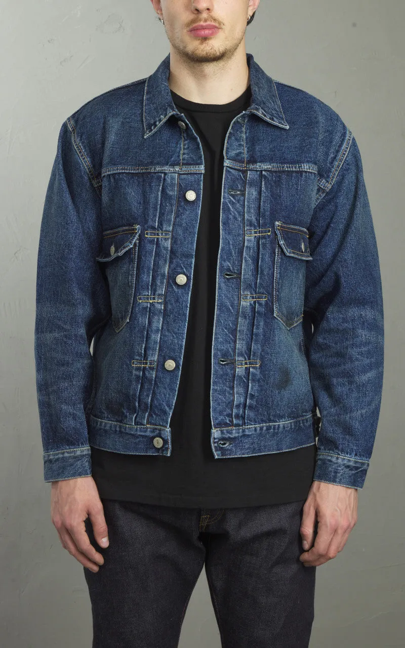 Fullcount 2050-2102 Type 2 Selvedge Denim Jacket Fear Of The Dark sold by Cultizm product image thumbnail 2