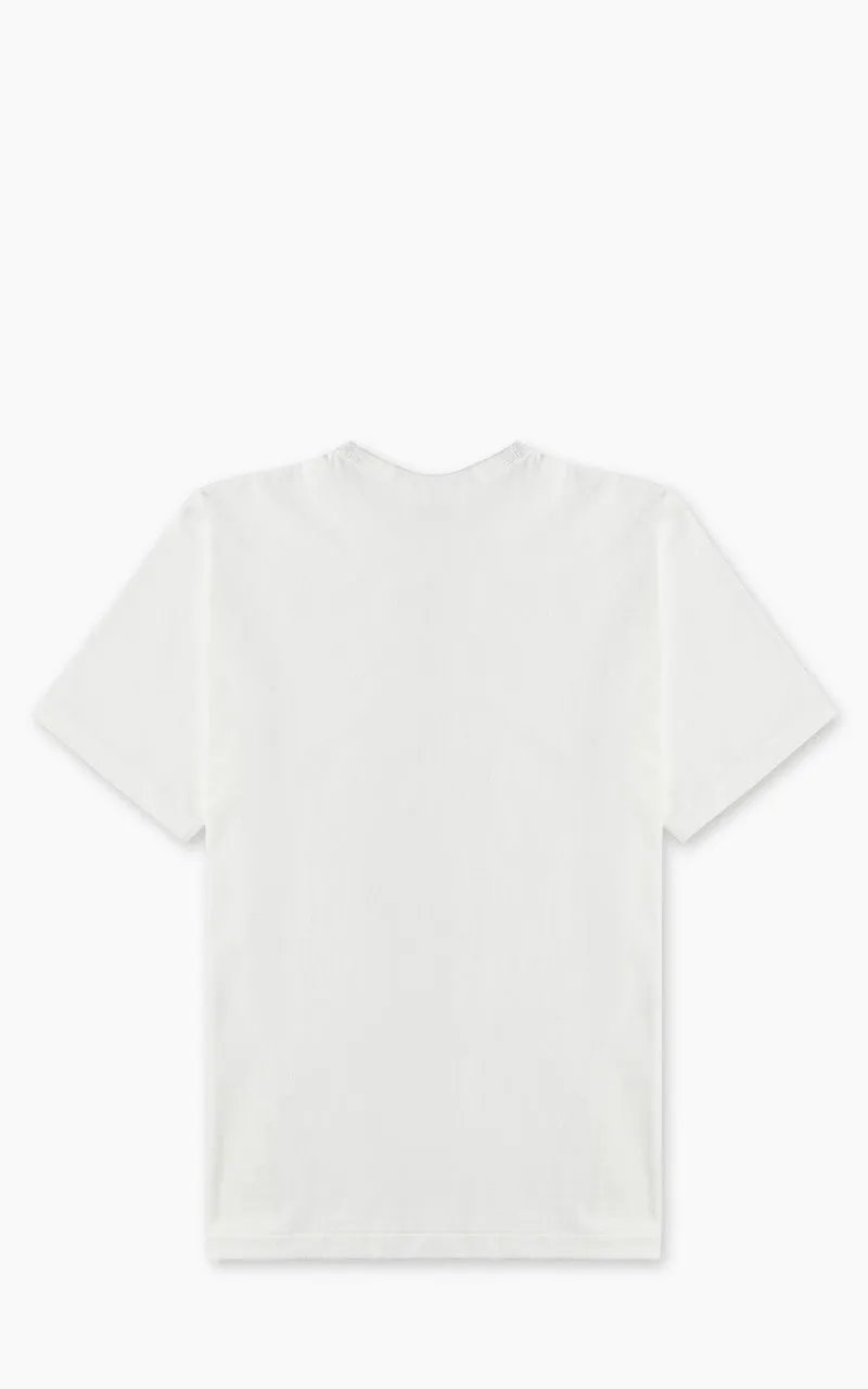 Denime Lot 271 Crew Neck Plain T-Shirt Off White sold by Cultizm product image thumbnail 4