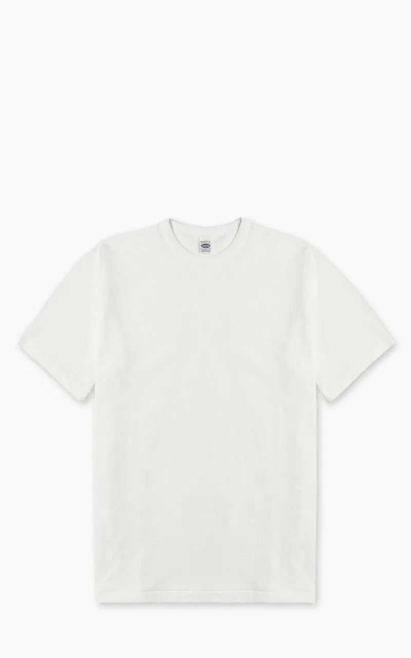 Denime Lot 271 Crew Neck Plain T-Shirt Off White sold by Cultizm