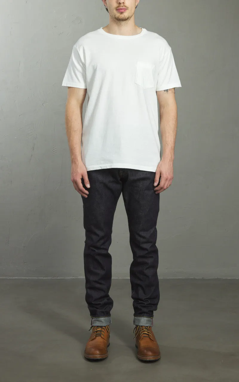 Velva Sheen Crew Neck Pocket Tee 2-Pack White sold by Cultizm product image thumbnail 3