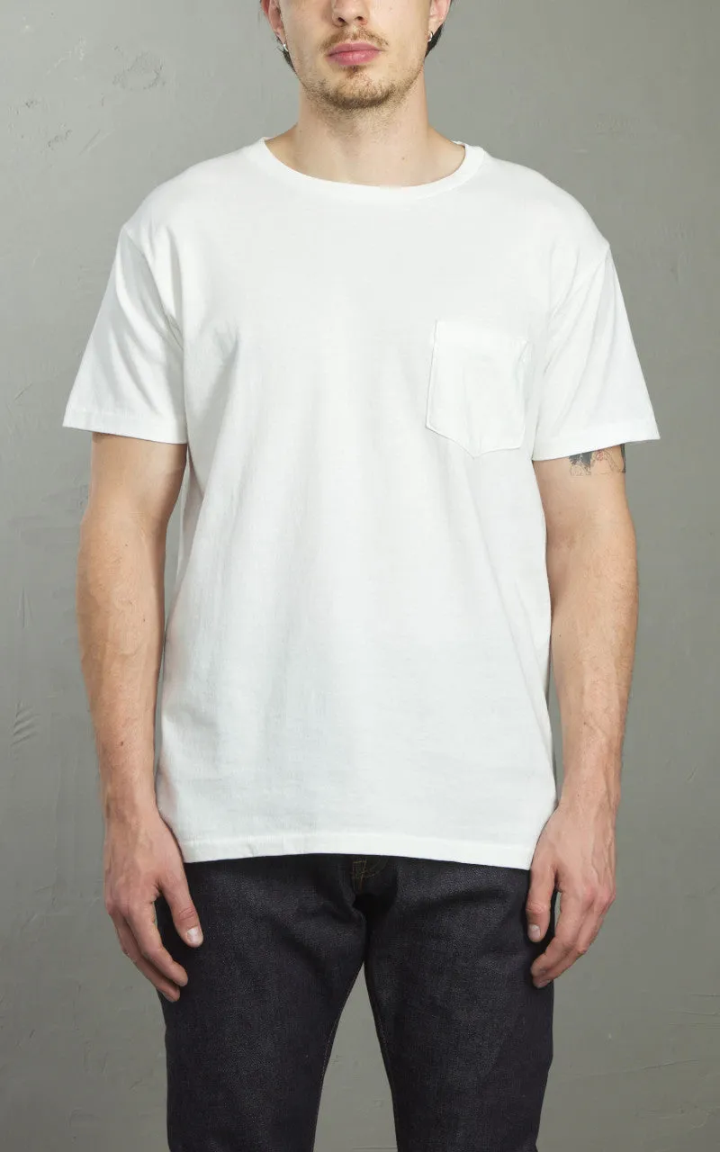 Velva Sheen Crew Neck Pocket Tee 2-Pack White sold by Cultizm product image thumbnail 4