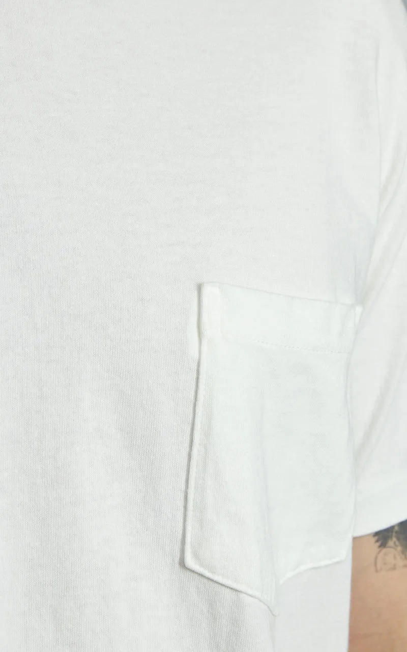 Velva Sheen Crew Neck Pocket Tee 2-Pack White sold by Cultizm product image thumbnail 5