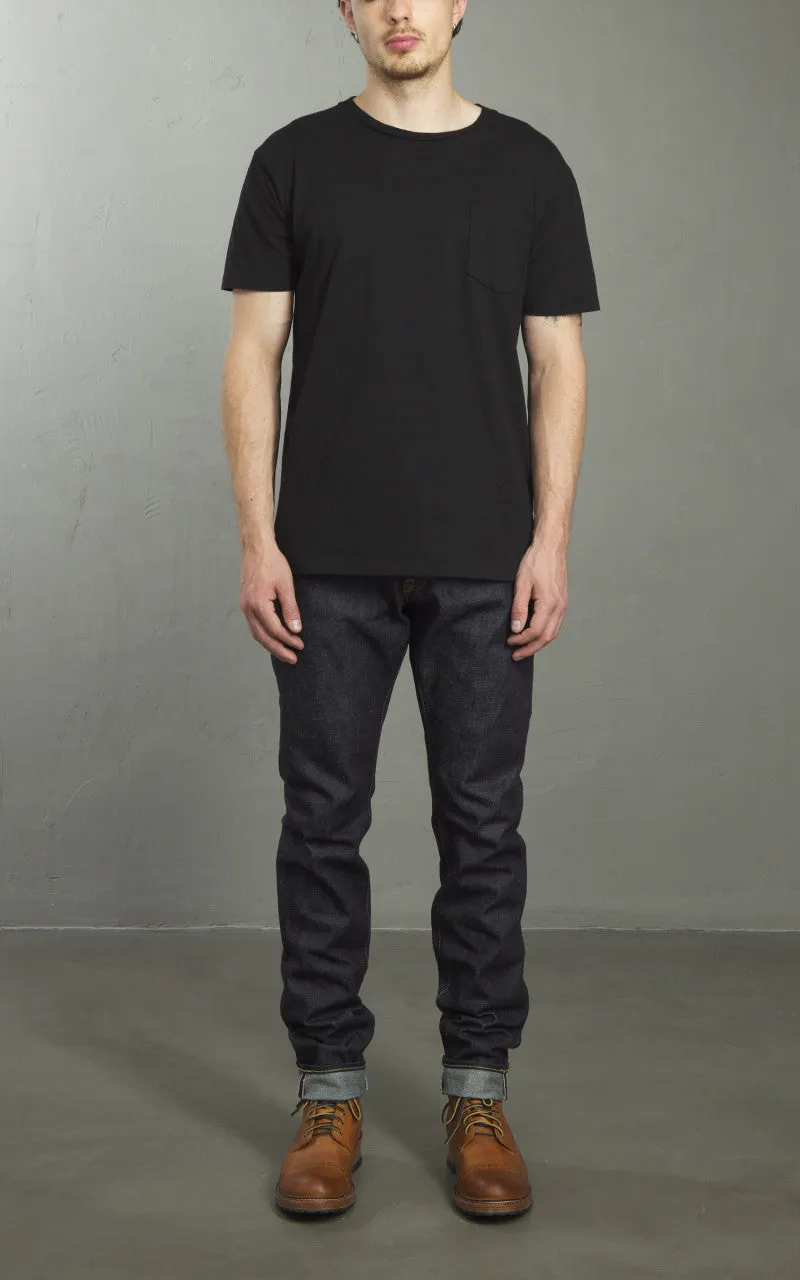 Velva Sheen Crew Neck Pocket Tee 2-Pack Black sold by Cultizm product image thumbnail 3