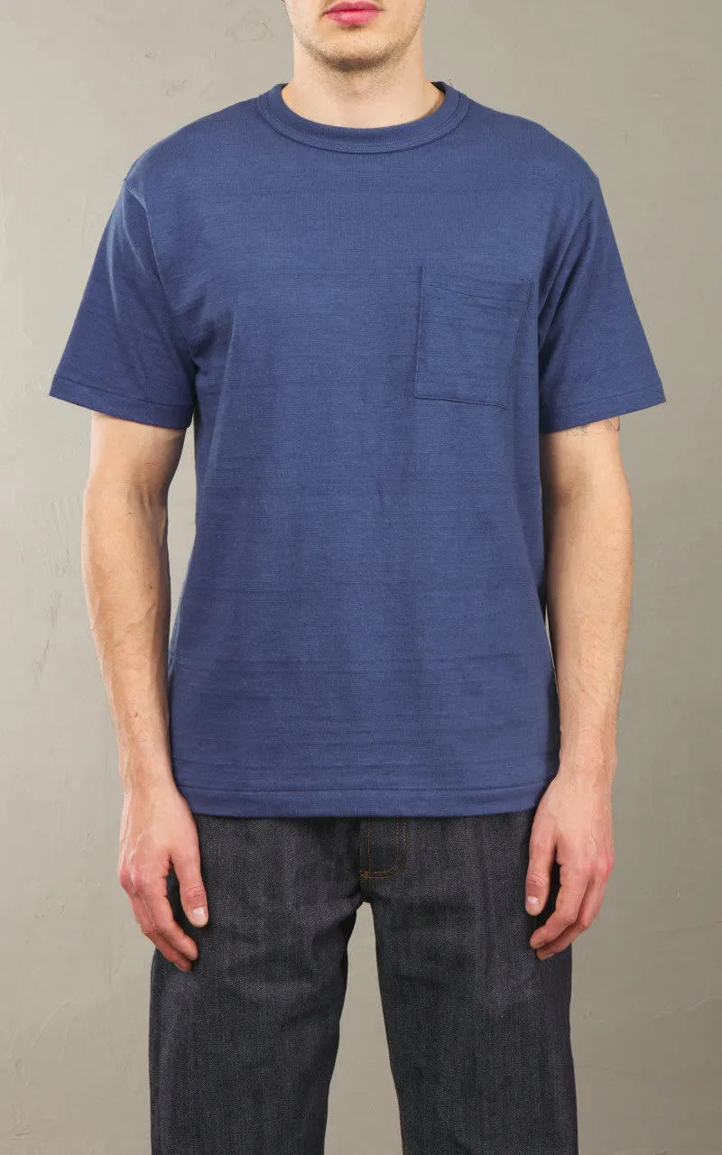 Warehouse & Co. Lot 4601 Pocket T-Shirt Faded Blue sold by Cultizm product image thumbnail 2