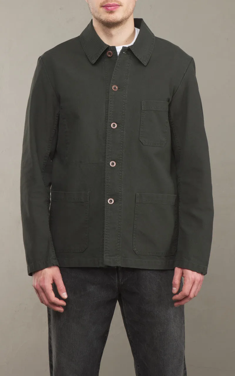 Vetra Workwear Jacket Organic Twill 1G/5C Dark Khaki sold by Cultizm product image thumbnail 5