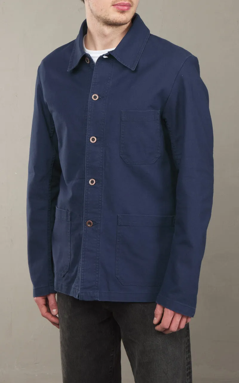 Vetra Workwear Jacket Organic Twill 1G/5C Navy sold by Cultizm product image thumbnail 4