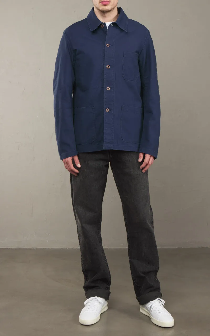 Vetra Workwear Jacket Organic Twill 1G/5C Navy sold by Cultizm product image thumbnail 2